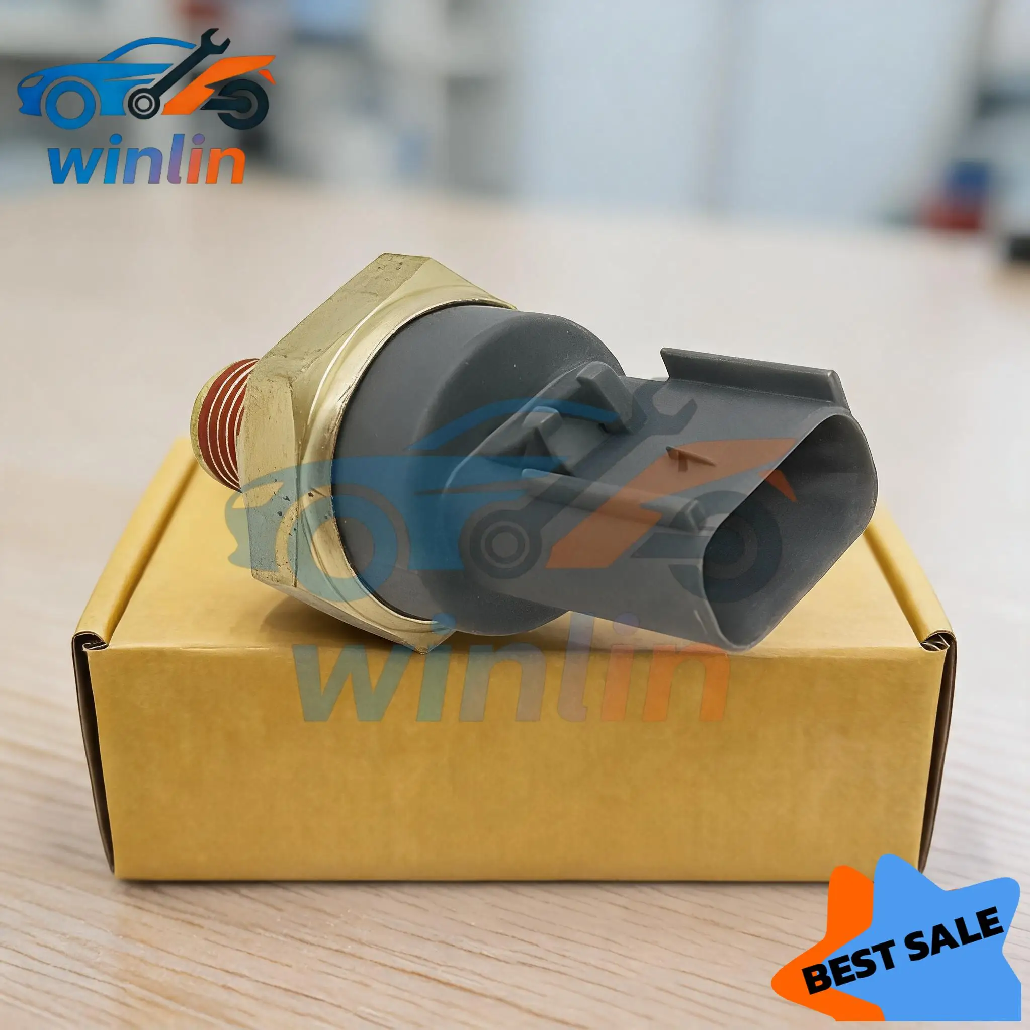 OEM 23535663 Turbo Air Boost Pressure Sensor for Detroit S60 14L Diesel Engine (2007–2018)