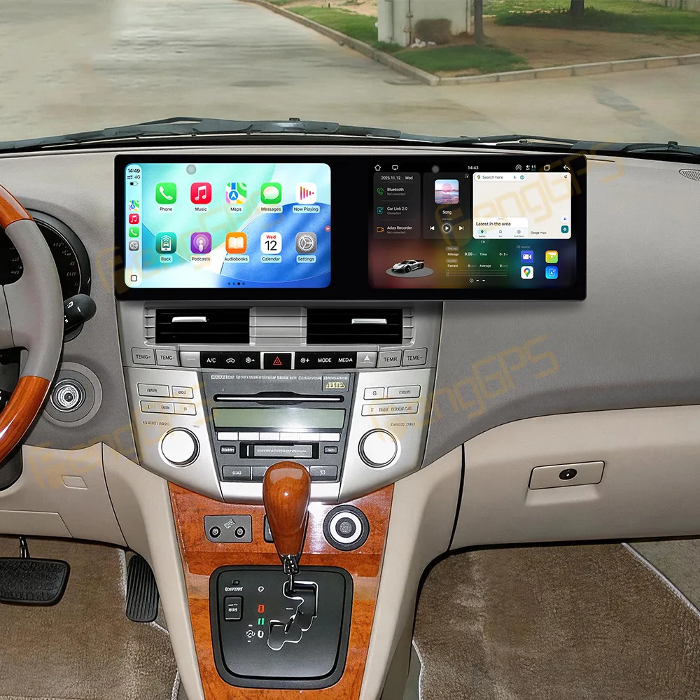 Car Accessories Radio For Lexus RX330 RX300 2004-2008 Android Auto GPS Navigation Multimedia Stereo Receiver Head Unit Offline