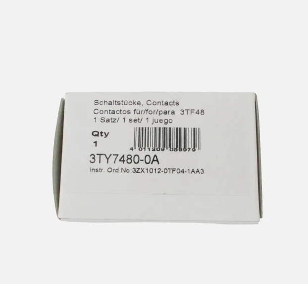 

Совершенно новый оригинальный комплект контакта 3TY7480-0A подходит для комплекта контакторов 3TF48 3TY7480 0A Быстрая доставка
