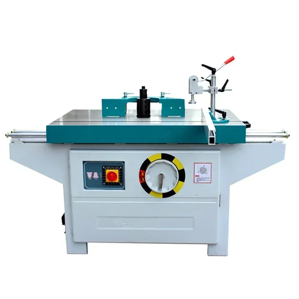 Hot SalseSpindle Moulder Vertical Spindle Router Woodworking Machine Wood End Shaper Cutter With Sliding Table Wood Milling Mach