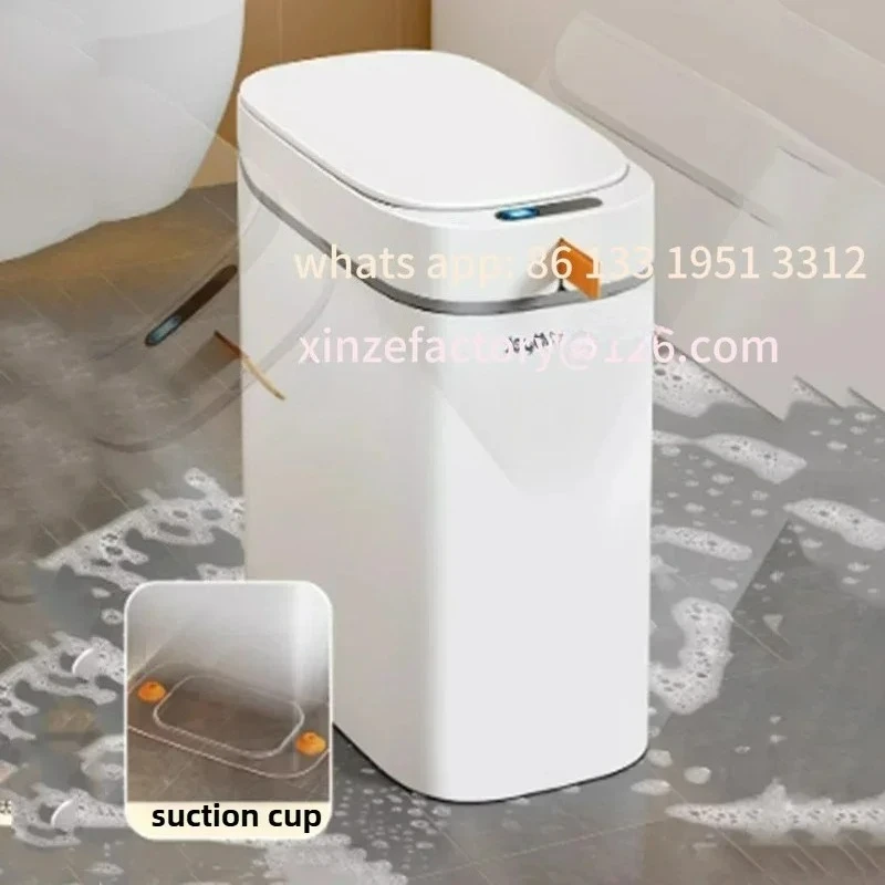 

Customizable Smart Trash Can Automatic Packing Wastebasket Large Capacity Food Waste Disposal Induction Detachable