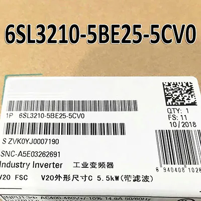 

6SL3210-5BE25-5CV0 Convertor 6SL3 210-5BE25-5CV0 Module in box