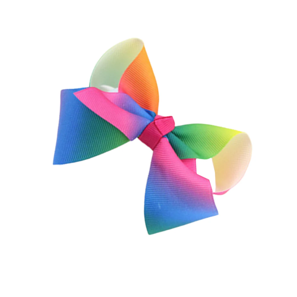 

3pcs Colorful Clips Hair Accessories for Girls Fashion Hairpin Daily Wear School Activities Kids Bowknot Design Soft Fabrics