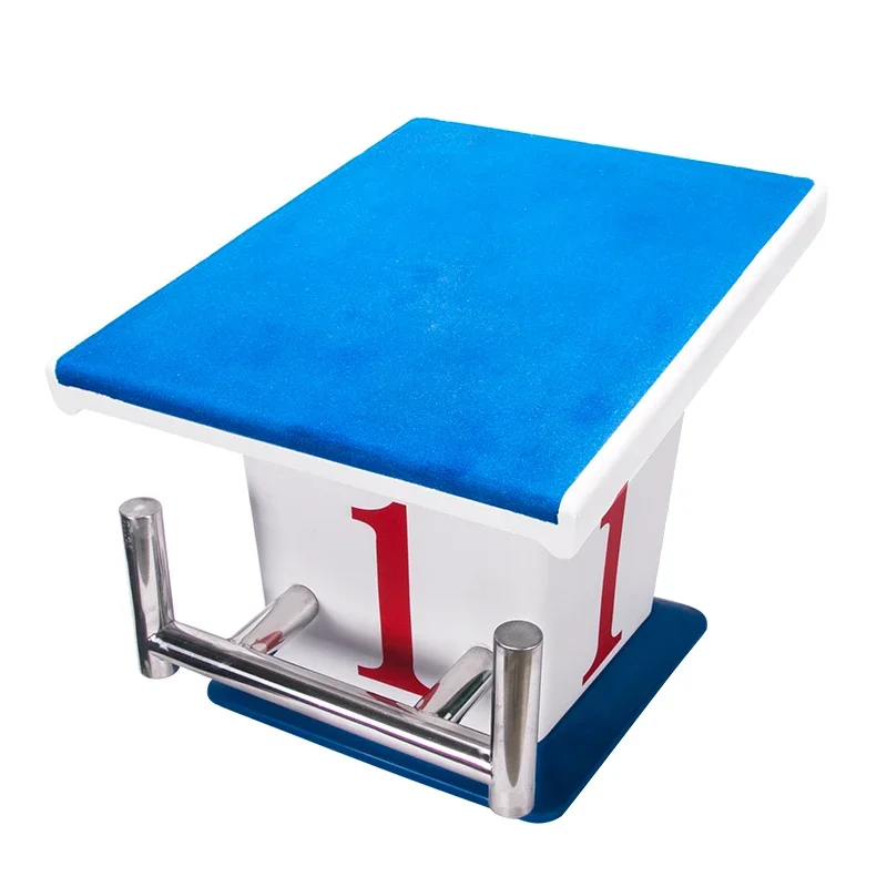 2026 Customized Competition Swimming Starting Block Anti-slip Swimming Diving Platform