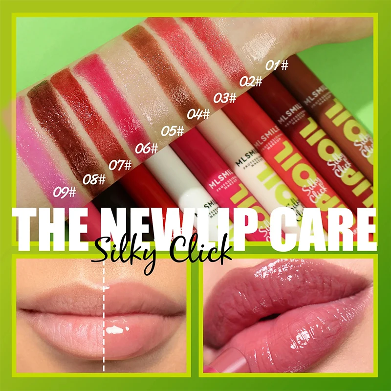 Jelly Solid Lip Gloss Make-up Hydrating Mirror Red Brown Lipstick Clear Moisturizing Lip Tint Nature Nude Lipstick Pen Cosmetics