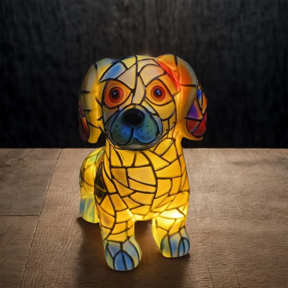 

Animal Resin Table Lamp LED Desk Lamp Cute Nightstand Lamp for Living Room & Bedroom