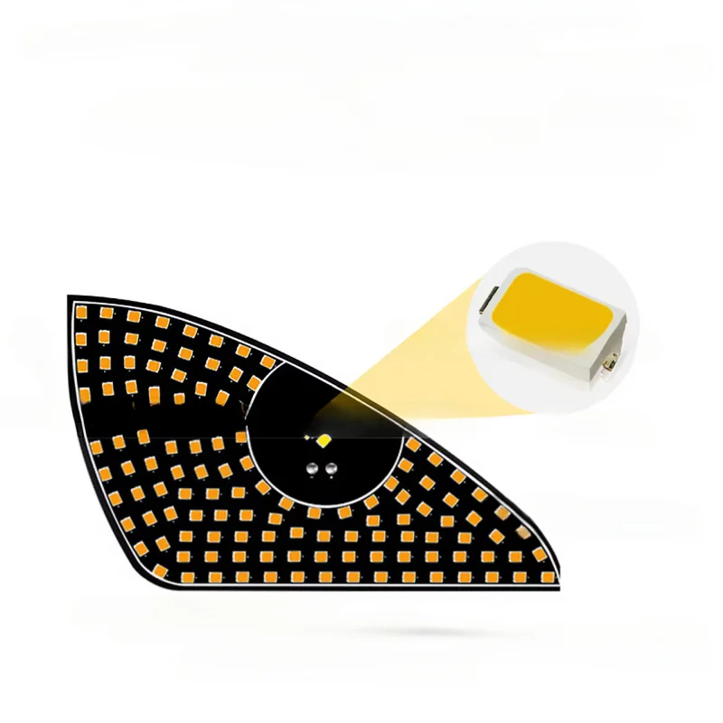For Cars: Devil Eye Panel Lights – Flashing LED Decorative & Signal Lights for Windshield Dynamic Ambiance