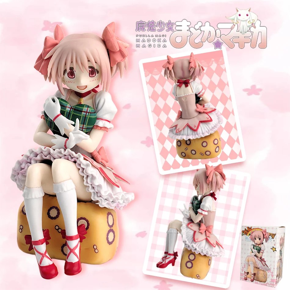

Anime Magikano 14cm Puella Magi Madoka Magica Figure PVC Model Doll Desktop Decoration Action Figurine Collecting Toys Gifts