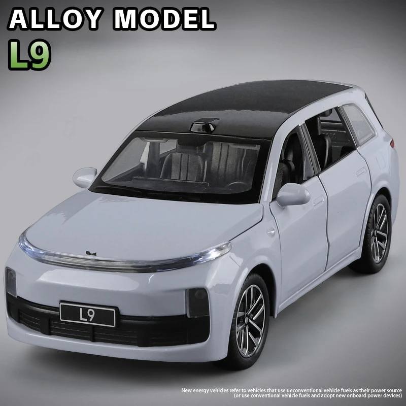 

Моделирование масштаба 1:32, IDEAL L9, внедорожник, модель автомобиля из сплава, металлический игрушечный автомобиль, подарок на день рождения для мальчиков, литье под давлением, миниатюрный Voiture