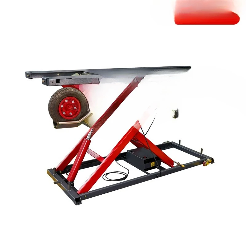 

Motorcycle lift table Electric vehicle maintenance Lift Motorcycle vertical lift bracket Lifting frame Repair crane