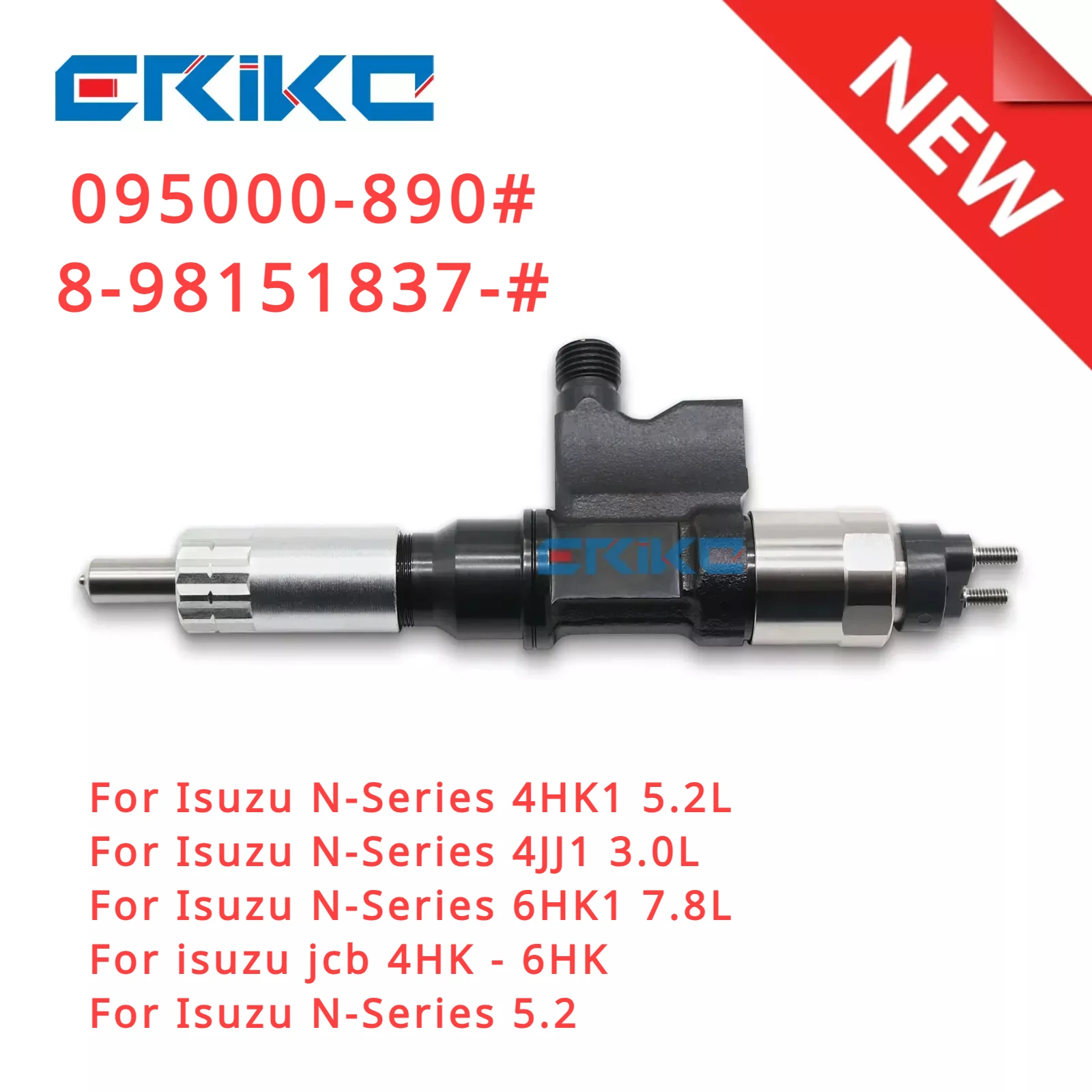 

095000-8900 Fuel Injector Adapter Common Rail 9709500-890 (8-98151837-1) Original Diesel Injection 095000-8901 for Isuzu