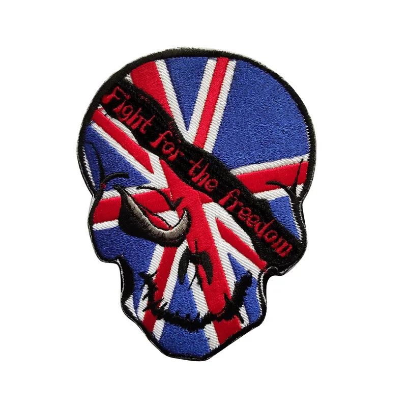 BRITISH Flag Patch Union IR Reflective PATCH UK Great Britain UNITED KINGDOM Military Flog SAS ARMY Clothing Patches Embroidery