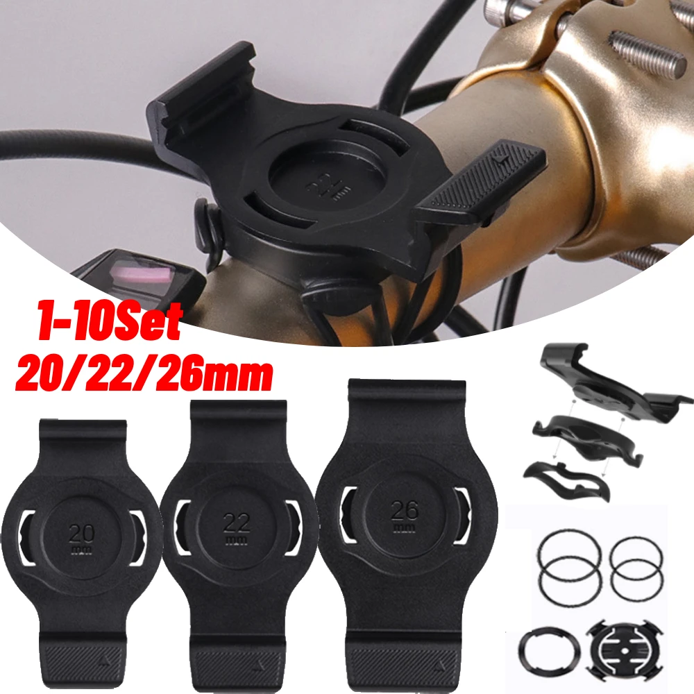 Bicycle Speedometer Stand 20/22/26mm QuickFit Bike Watch Mount Quarter-Turn Bicycle Stopwatch Holder for Garmin Bike Accessories