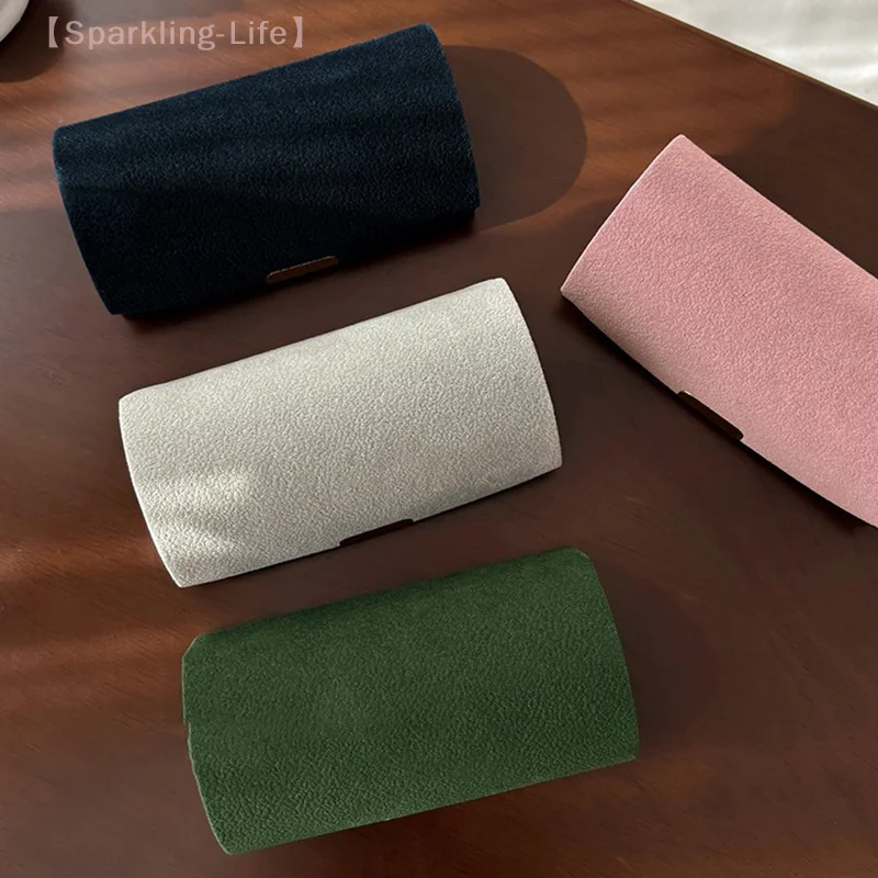 【JYA1】صندوق تخزين مجوهرات صغير محمول لرحلات العمل النسائية صندوق مجوهرات خاتم مخملي فاخر مضاد للأكسدة