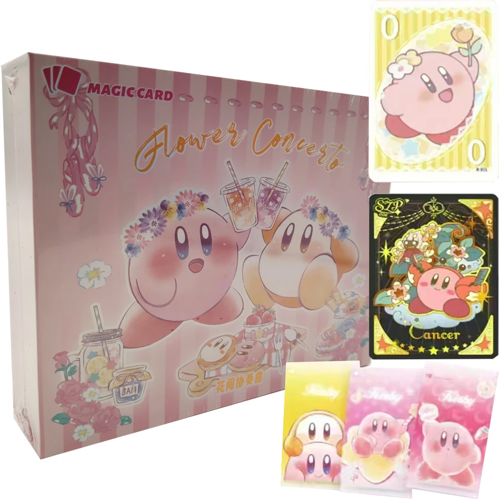 

Kirby Collection Cards Flower Concerto Series Popular Japanese Action Anime Limited Game Creative Exquisite Card Birthday Gifts