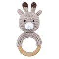 1 gray deer rattle