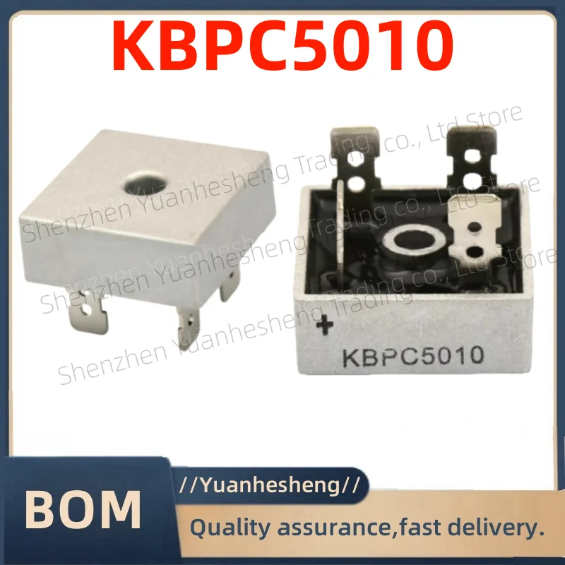10 pz/lotto Brand new e originale KBPC3510 KBP 35A 1000V Custodia In Metallo Ponte Raddrizzatore KBPC1510 KBPC2510 KBPC5010