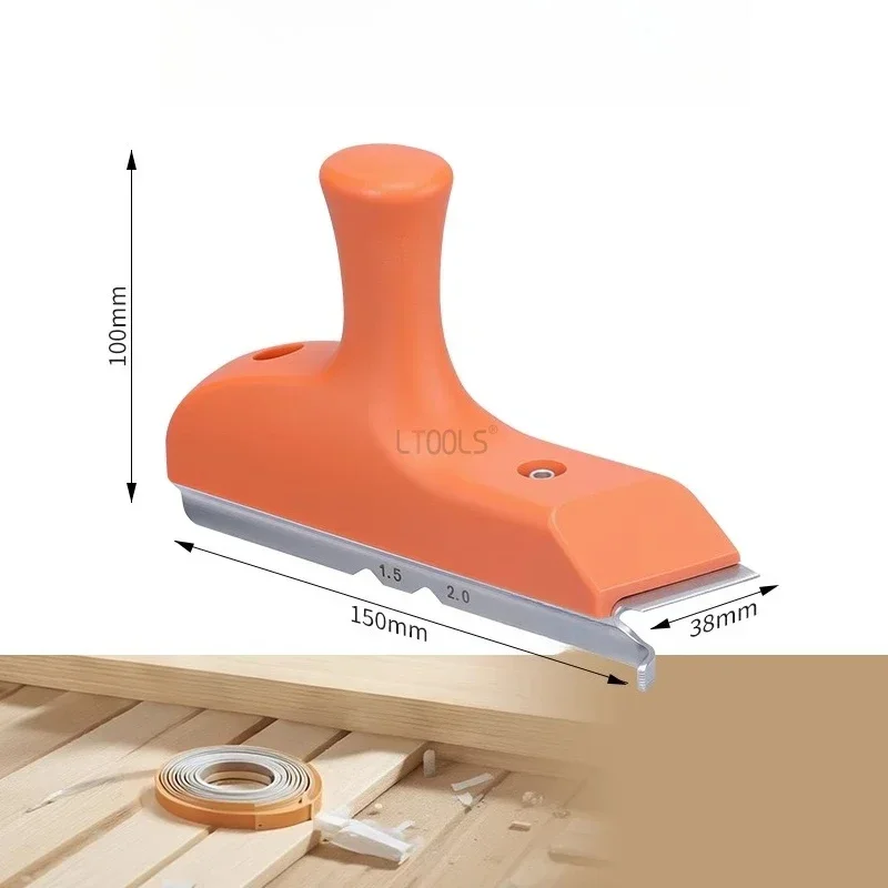 3 in 1 Wooden Boards Special Shape Deburring Curved Plate Chamfer Rounded Edge Banding Trimming Woodworking Special Rounded Tool