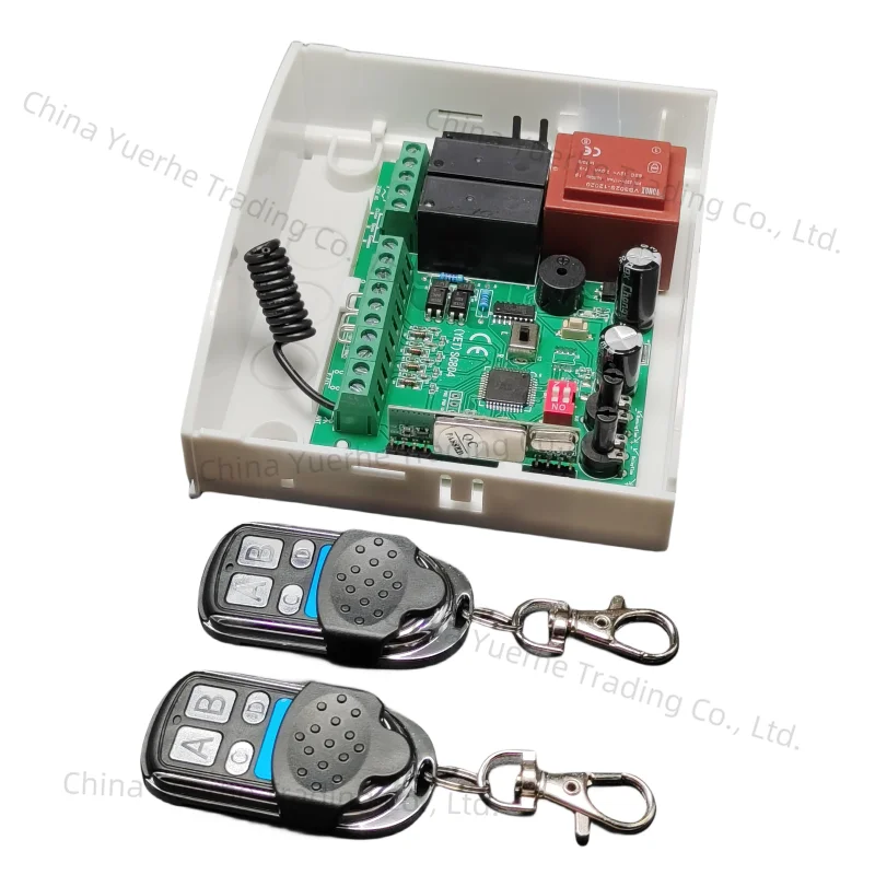 

220V 433M 1/4 key auto-close rolling shutter tubular motor controller