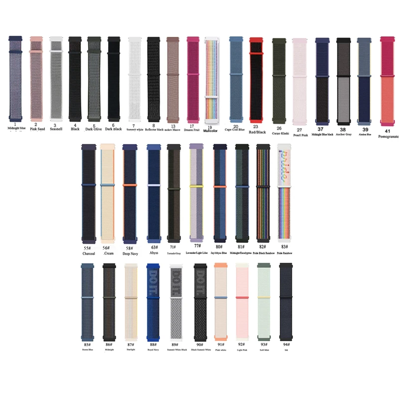 Breathable Nylon Strap Band For Fitbit Versa 4 3 / Sense 2 1