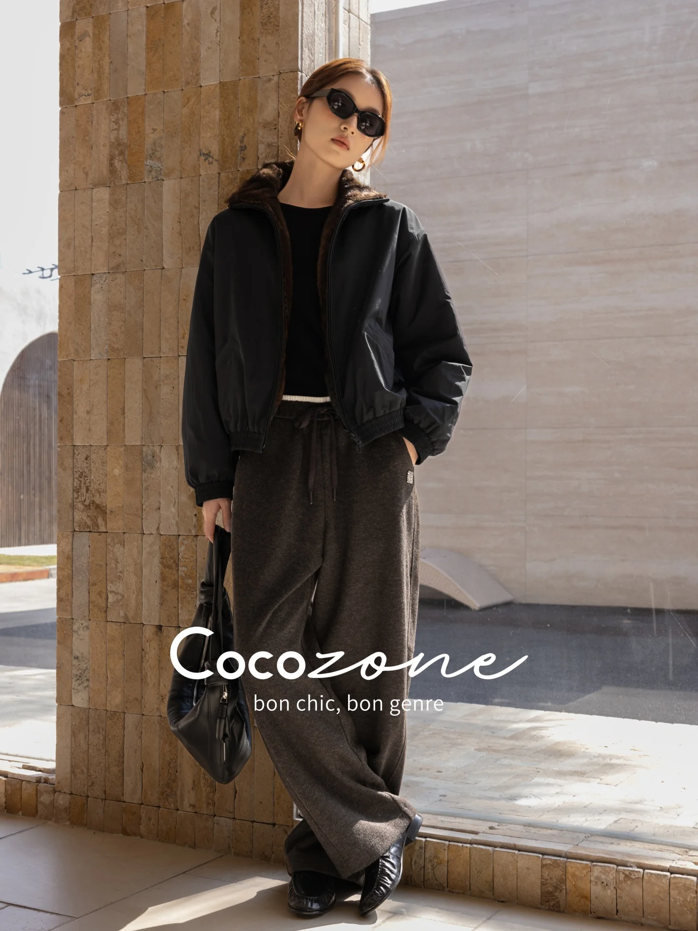 Pantalon décontracté en coton à jambe droite pour femme, confortable, chaud, pour la maison, les trajets quotidiens, tissu de qualité