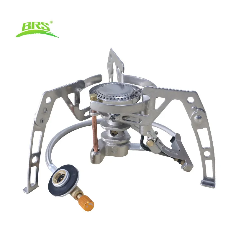 

BRS-6 1940W Camping Tourist Burner Windproof Gas Stove Cookware Outdoor Portable Furnace for Picnic Barbecue Tourism Supplies
