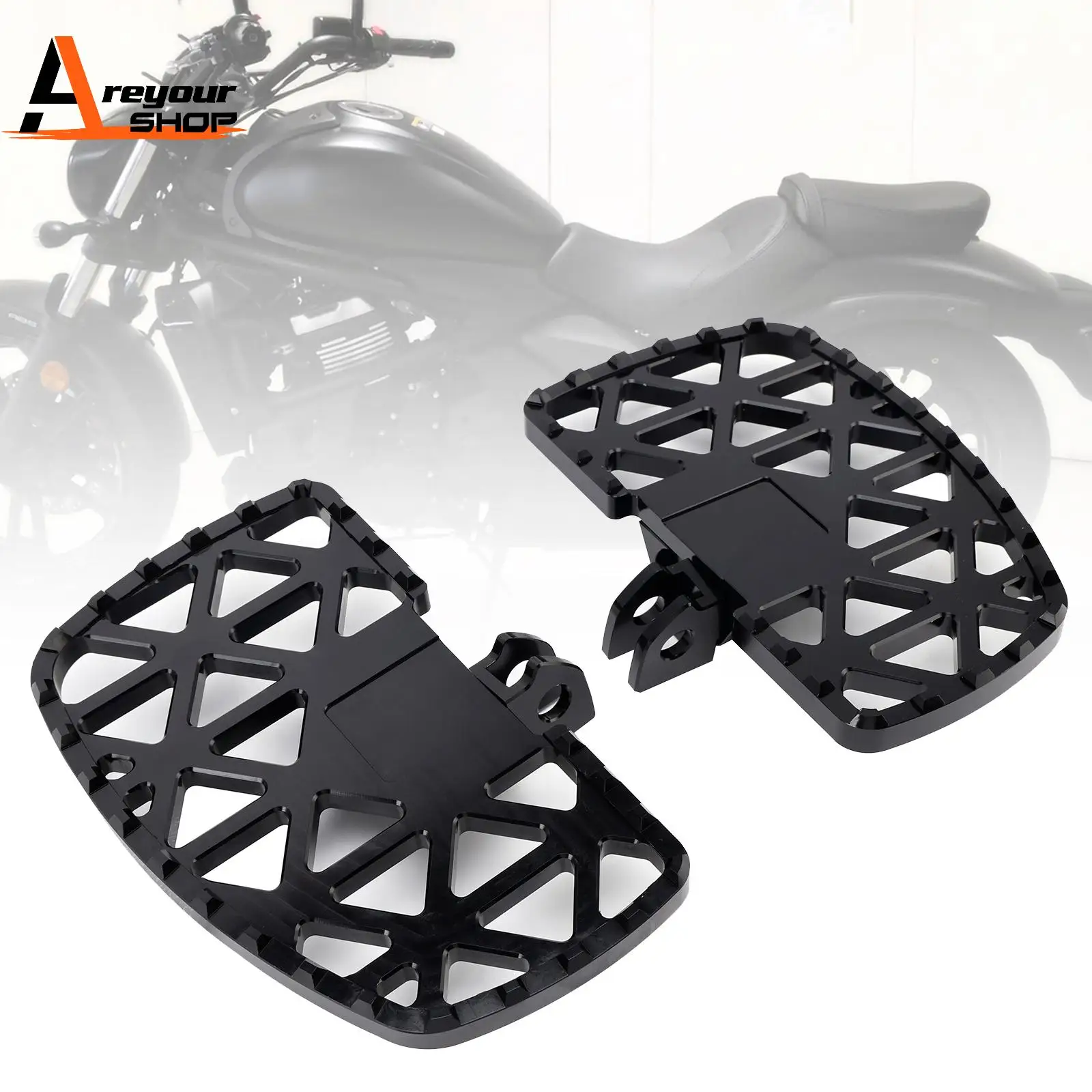 

Front Footrests Foot Pegs fit for Kawasaki Vulcan S 650 / Cafe 2018-2025