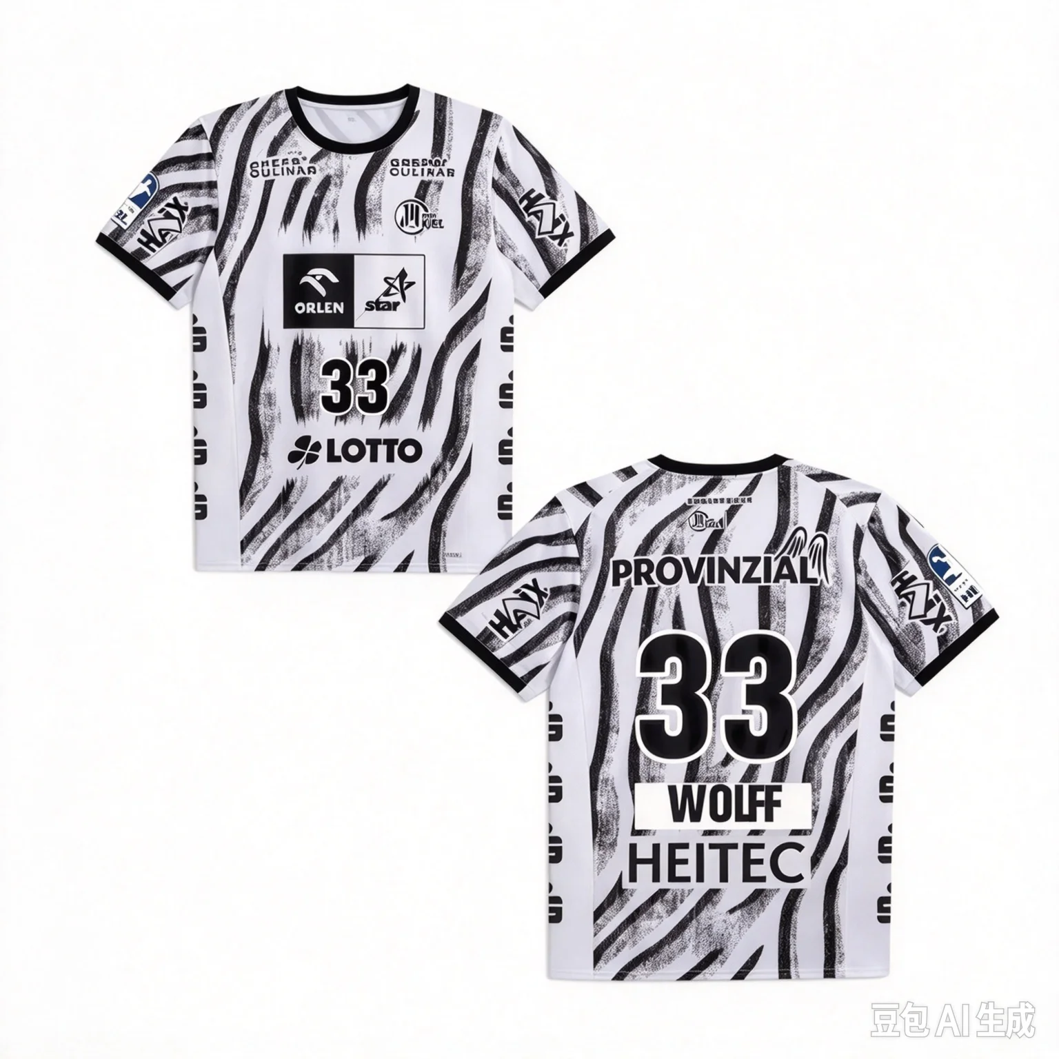 2026/27 Season THW Kiel Andreas Wolff #33 Home Handball Jersey Fashion Casual Loose Sports T-Shirt Adult Quick-Dry Sportswear