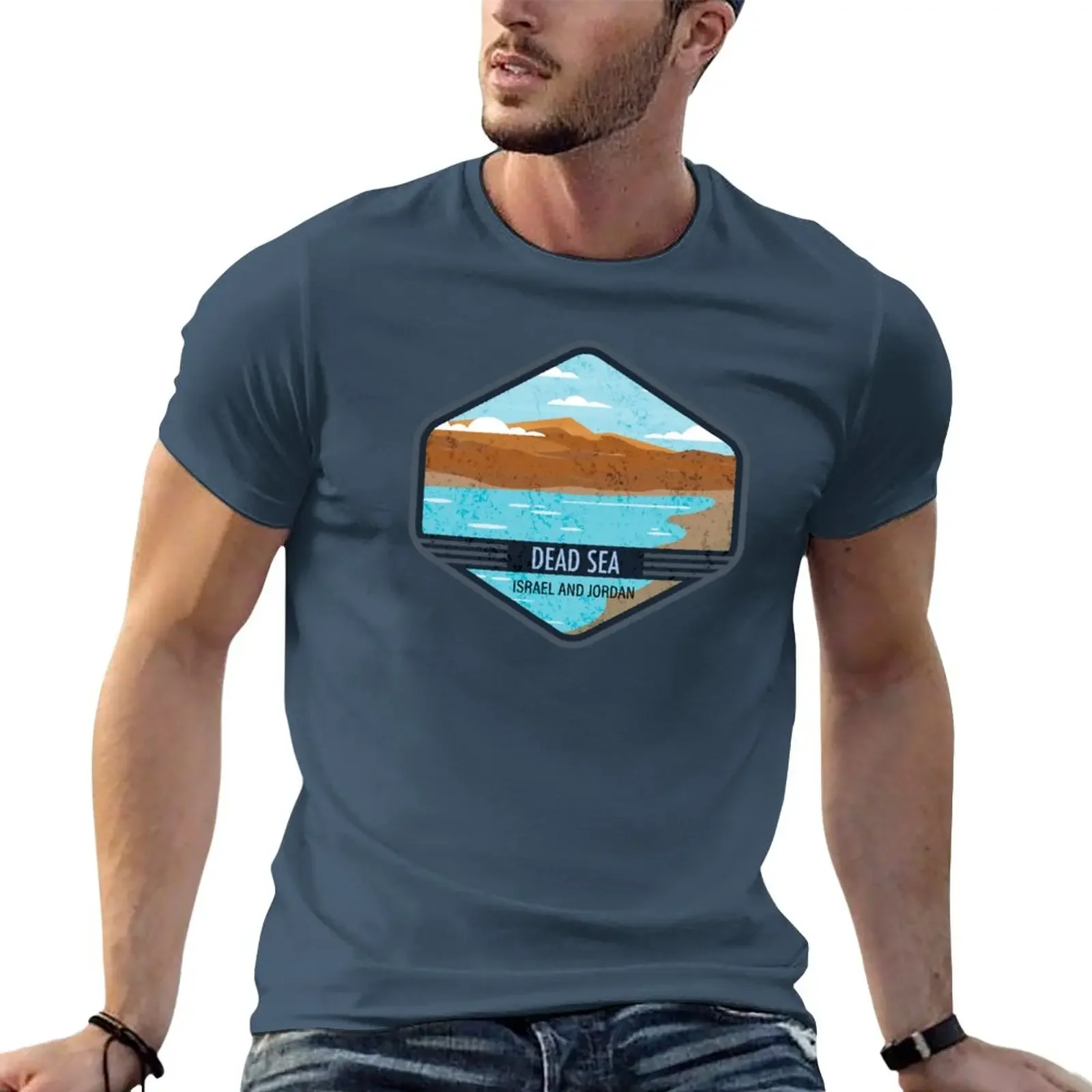 

Dead Sea in Asia T-Shirt for a boy oversizeds mens plain t shirts