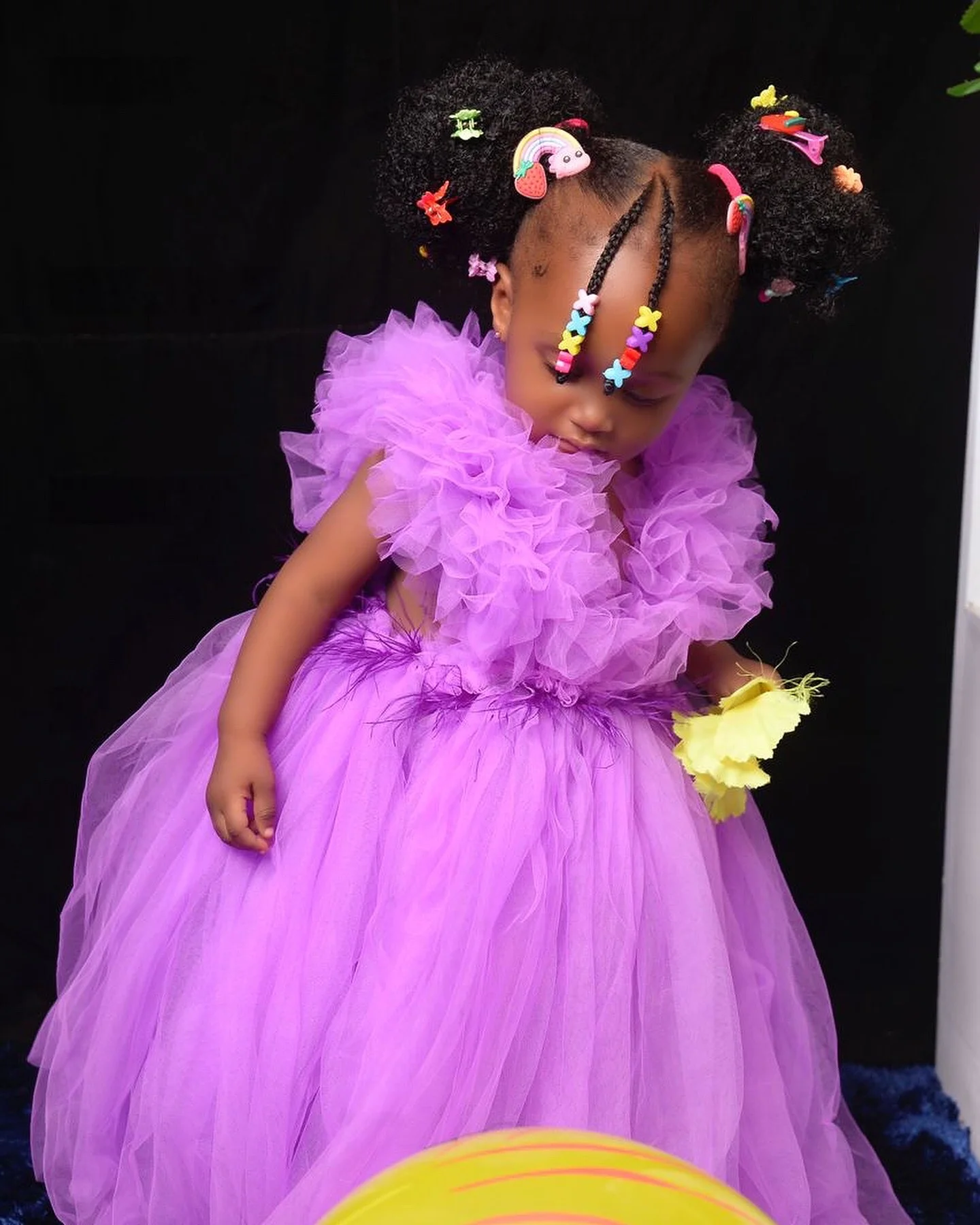 Customized Boho Flower Girls Dress for Wedding Feather First Birthday Princess Christmas Party Baby Girl Gowns