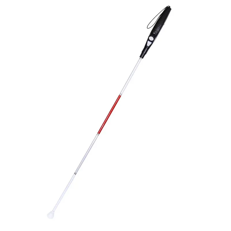 English Multi Function Clear And Loud Voice Talking Smart Cane For Blind And Visually Impaired Or Elderly