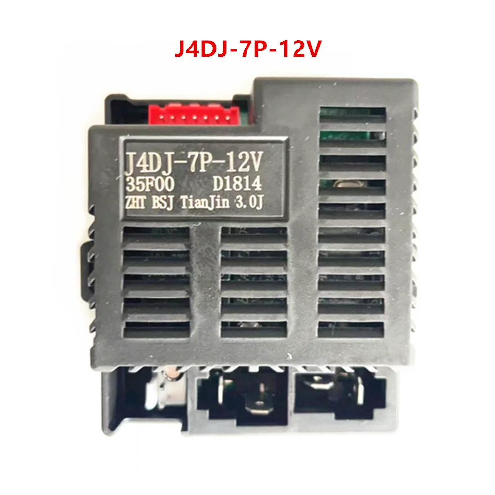 J2D-7P-6V children\'s electric car remote control receiver J4D-7P-12V controller baby carriage circuit board motherboard Parts