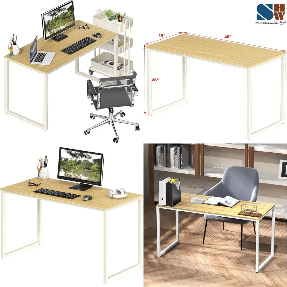 

Дубовый письменный стол для домашнего офиса шириной 40 дюймов