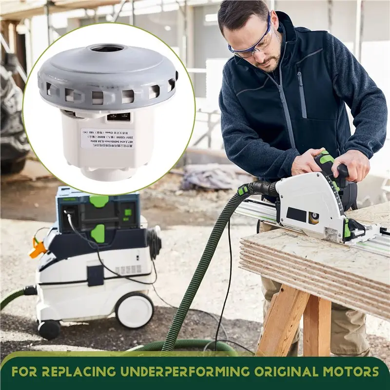 

【RAMADAN SALE】Replacement 230V Vacuum Motor For FESTOOL CTL26E CTL36E/MIRK A/Karcher Wall Mounted Vacuum Cleaner Units