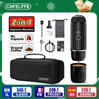 Cafelffe Outdoor Combination Wireless Electric portable espresso machine,Coffee Gift Giving Camping hiking Travel bag cafetera
