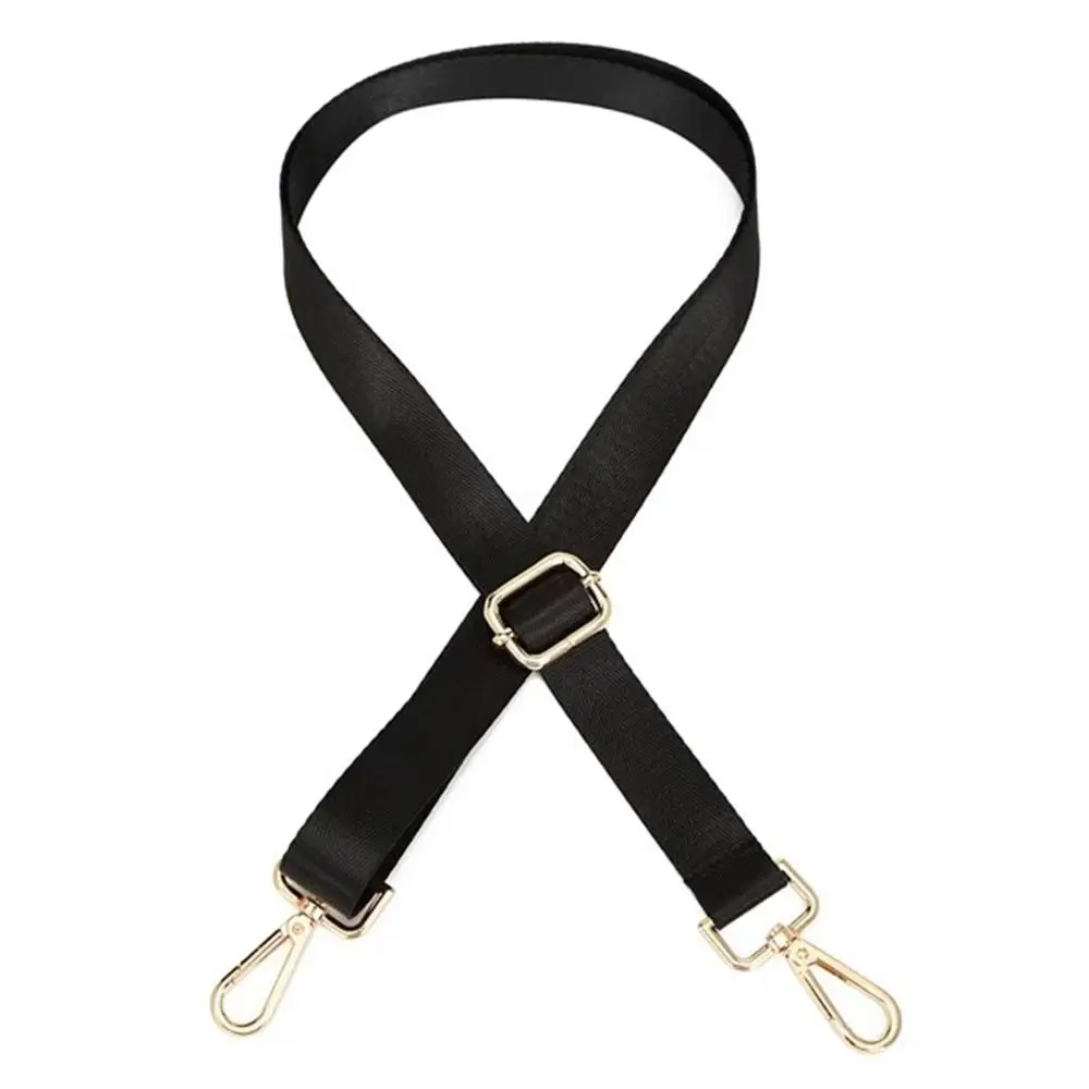 DIY Adjustable Bag Strap Nylon Black Shoulder Bag Strap Handbag Strap Crossbody Bag