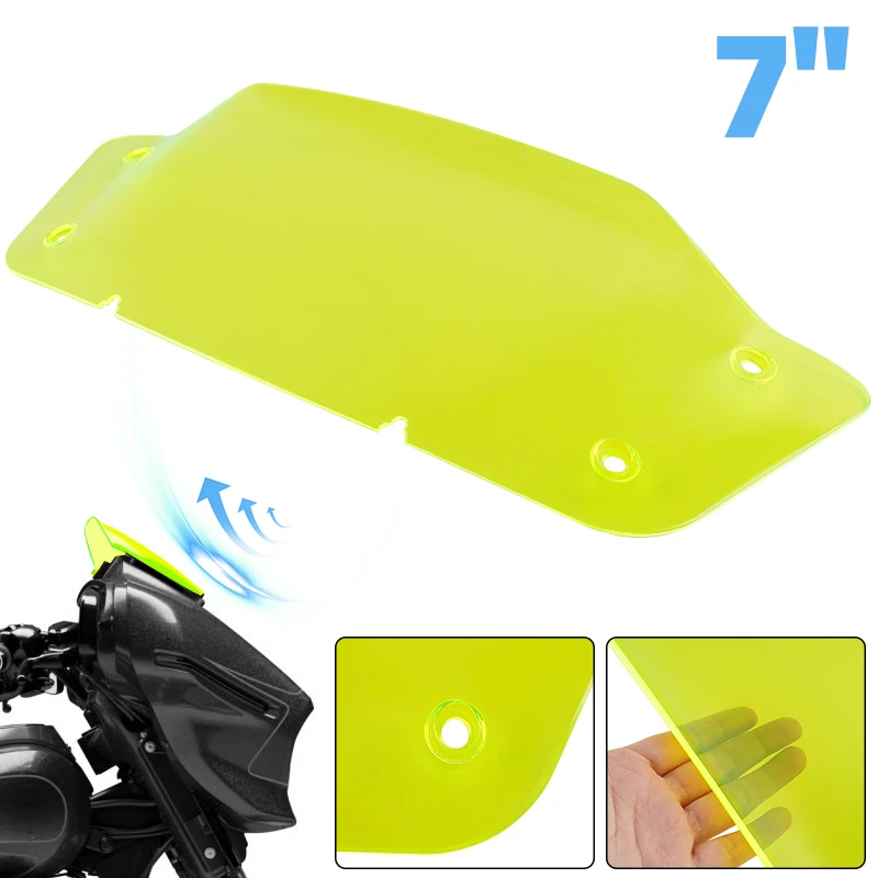 

7inch Windscreen Fairing Front WindScreen Windshield Wind Deflector For Harley CVO Street Glide 23-24 FLHXSE FLHX Street Sliding