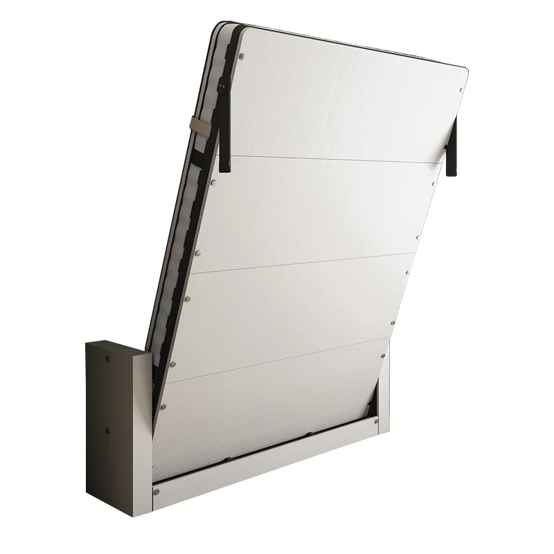DIY Manual Murphy Bed Space Saving Frame Easy Install Operation Pull-Out Floding Hidden Wall Bed Mechanism With Wood Panel