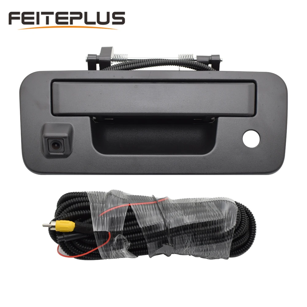 

906069FM1A For Nissan Titan 2013 2014 2015 Tailgate Handle Rear View Camera Textured Black Backup Camera