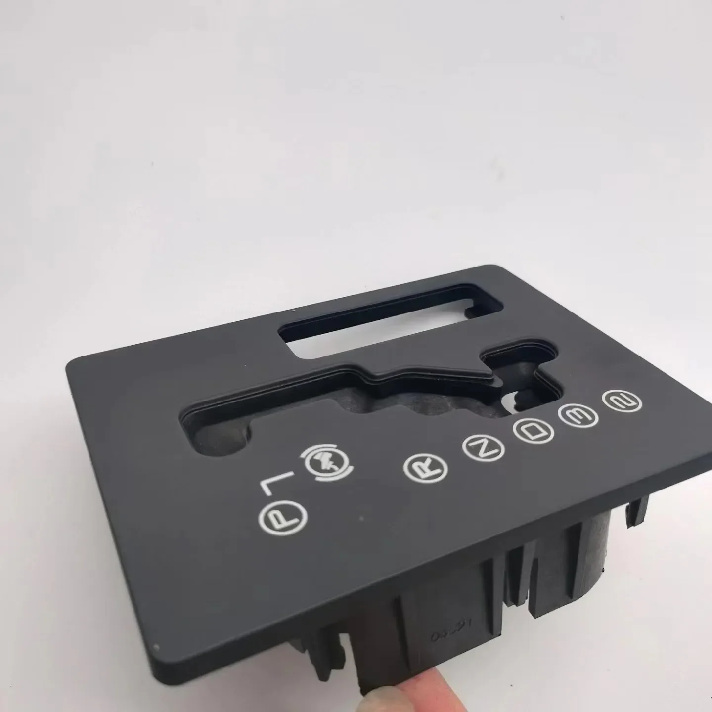2461A0 For Citroen ZX C-Elysee 206 206CC 306 Shift Panel Black Automatic Frame Shift Lever Panel Gear Selection Grille