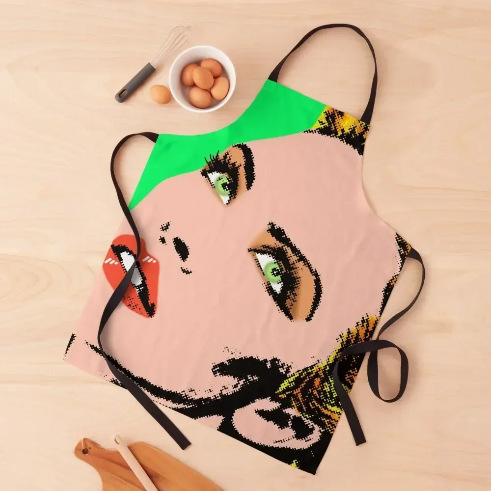 

Kylie Minogue POP Apron men's barbecue japanese woman Apron