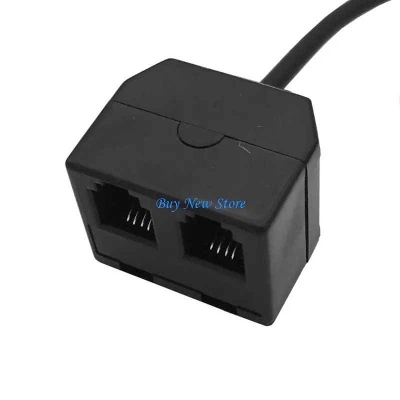 

20CE RJ9 Y Splitter Telephone Training Adapter for Efficient Voice Training and Clear Transmission on IPPhones