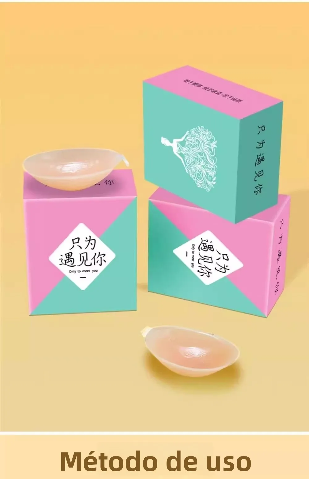 Cubrepezones de silicona transpirables para mujer, sujetador sin tirantes para vestido de novia, ropa interior invisible engr...