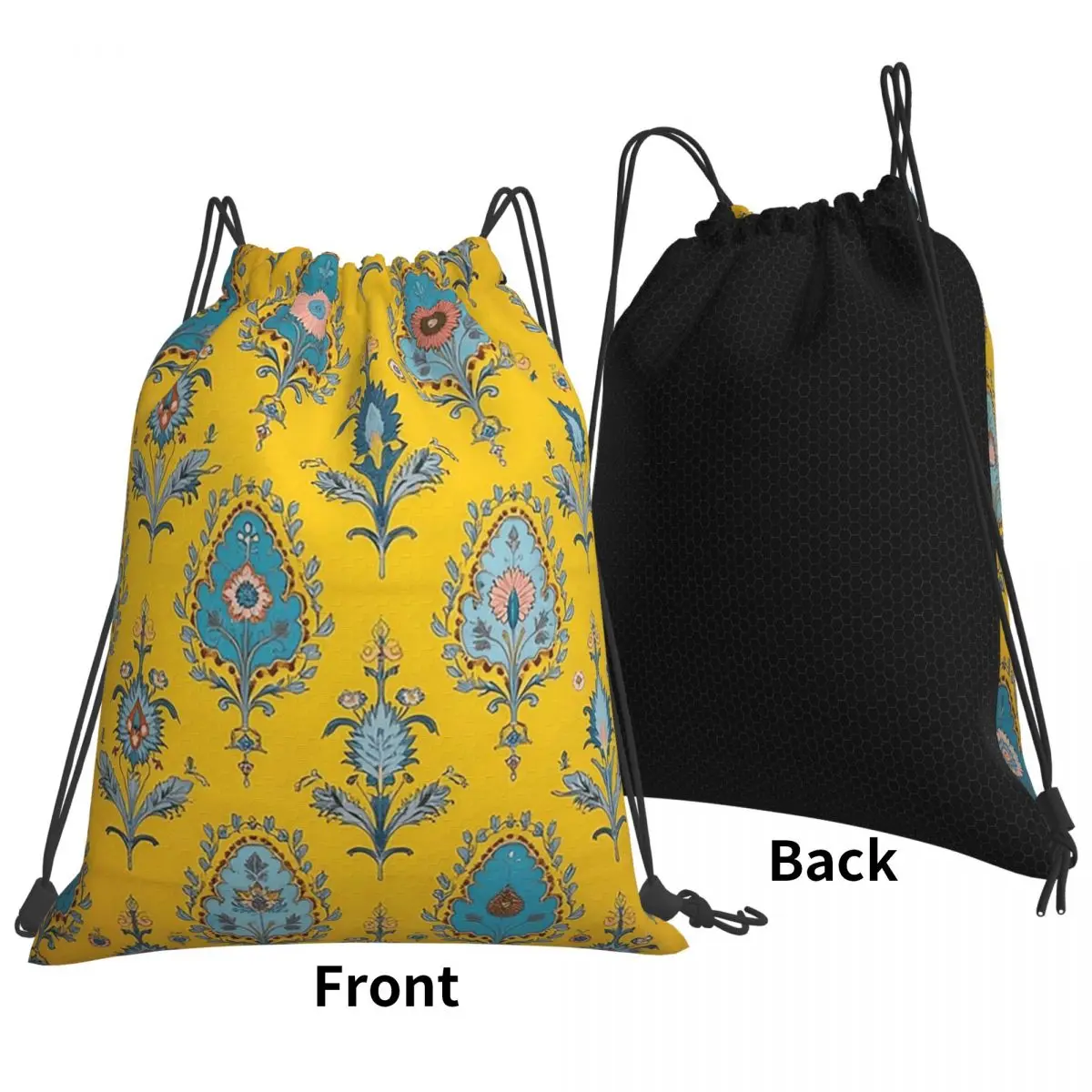 Toile De Jouy Of Condesas Backpacks Casual Drawstring Bags Sundries Bag Book Bags for Man Woman Students