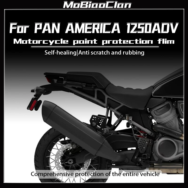 For HARLEY PAN AMERICA 1250ADV Invisible Car Cover Body Waterproof And Scratch Resistant Film Modification Parts And Accessories
