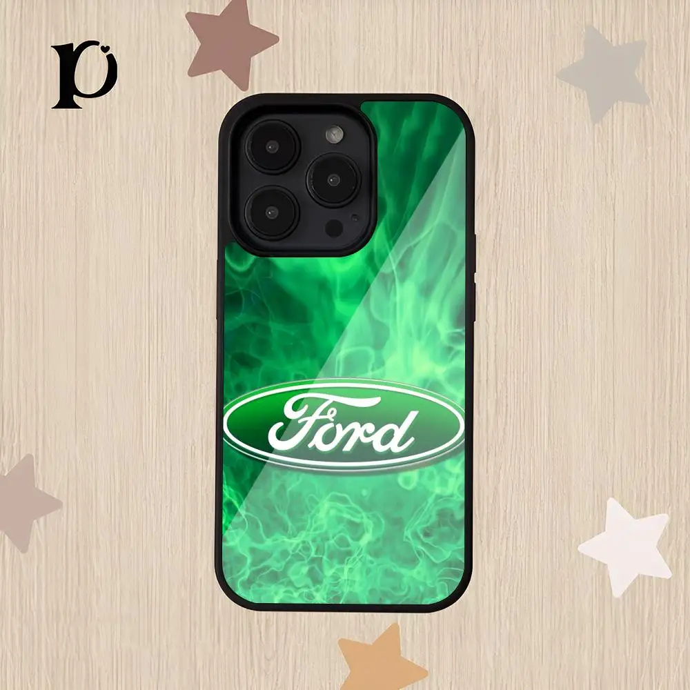 F-Ford Logo MAISTO Mouse Pad PC+TPU CoverFor Iphone 16 15 14 13 11 12 Pro Max Xr X Xs 8 7 Plus