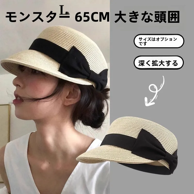 sombrero-de-paja-con-nudo-grande-monstar-gorra-con-visera-proteccion-solar-sombrero-para-montar-a-caballo-estilo-casual-gorra-de-verano-para-mujer-ideal-para-viajar
