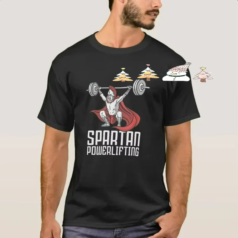Spartan Powerlifting GYM Bodybuild Muscle Power Training T Shirt Short Sleeve Casual 100% Cotton O-Neck Summer Mens T-shirt New
