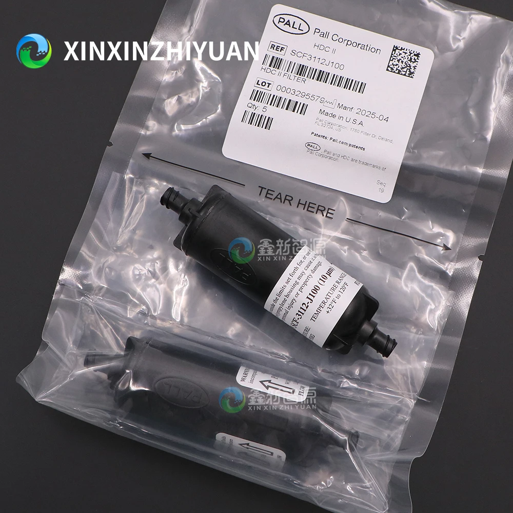 1PC SCF-3112-J100 Original PALL Cylindrical Filter 10um Long Ink Filter for Flora Docan UV Faltbed Machine 10 Microns