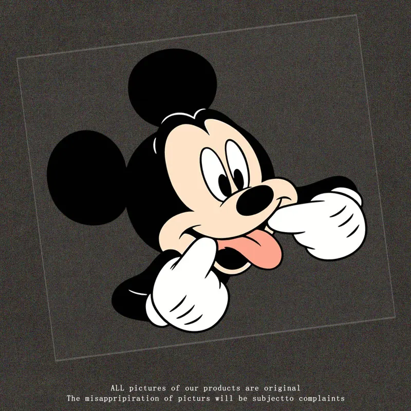 

Fun Cartoon Mickey Mouse-themed Car Stickers: Creative Mickey Mouse Rear Windshield Decals and Accessories